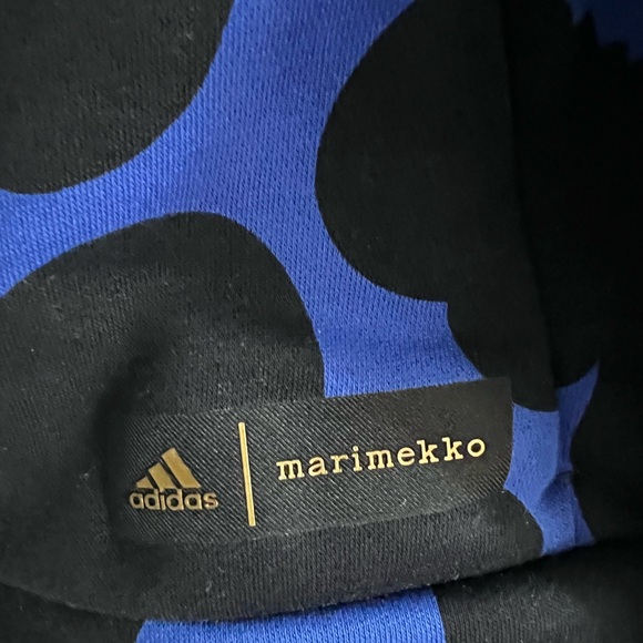 New w/Tags Size Small Adidas Marimekko track jacket w/Unikko print - Picture 6 of 7